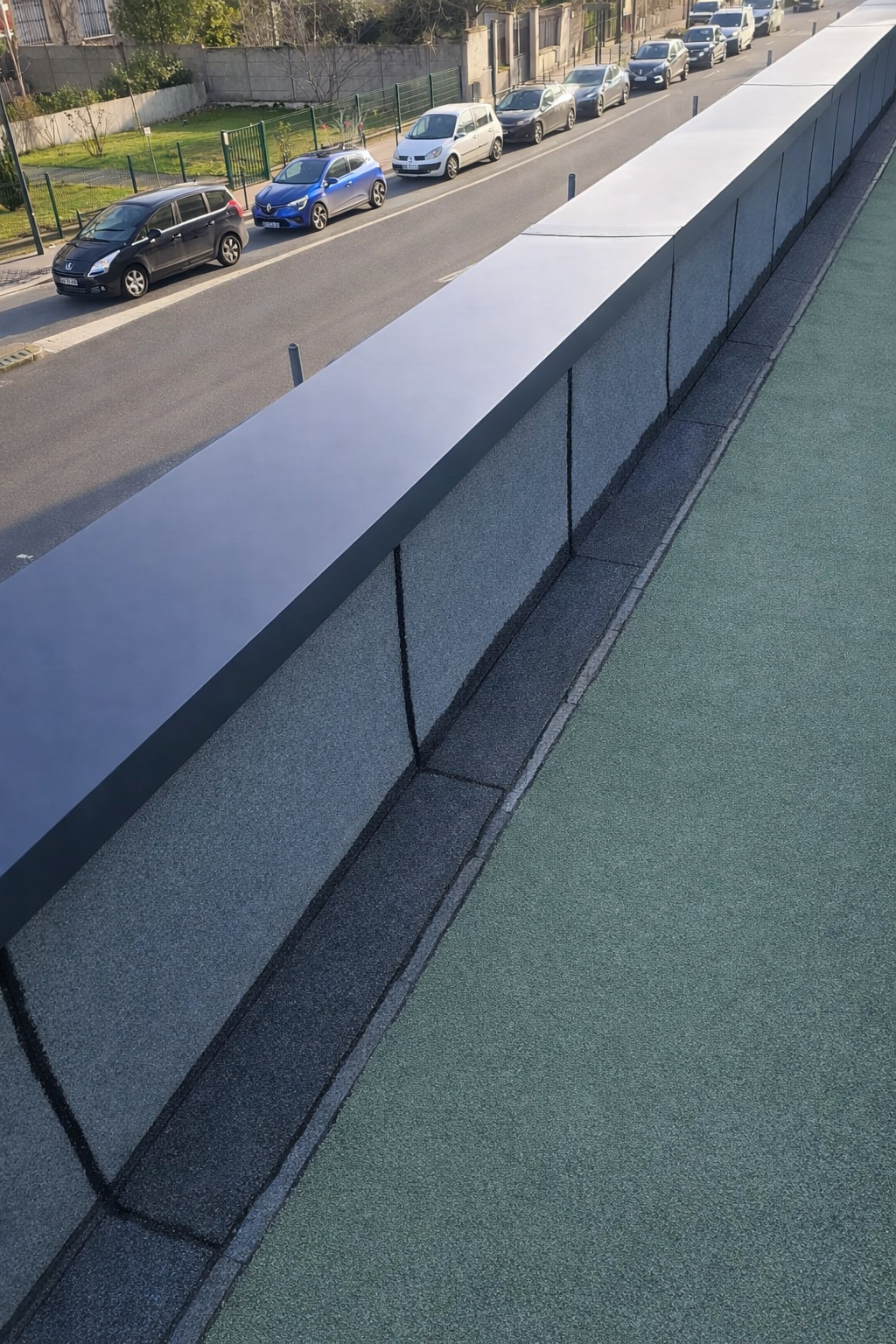 Protection acrotère et couvertines